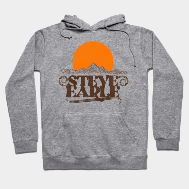 Steve Earle Rising Sun Hoodie by darklordpug